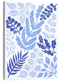 Obraz na płótnie Blue branches - Martina illustration