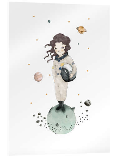 Acrylic print See you on Saturn