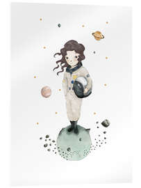 Acrylic print See you on Saturn - Paola Zakimi