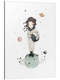 Cuadro de aluminio See you on Saturn - Paola Zakimi