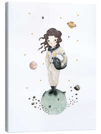 Leinwandbild Wir sehen uns auf dem Saturn - Paola Zakimi