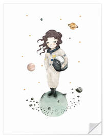 Wall sticker See you on Saturn