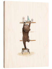 Puutaulu Bear adventure, finding his boat - Paola Zakimi