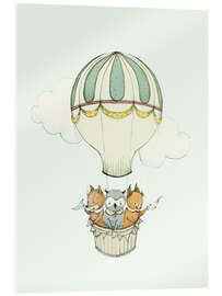 Acrylglasbild Unsere wundervolle Reise - Paola Zakimi