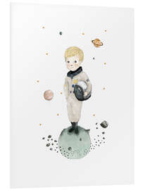 Hartschaumbild Wir sehen uns auf dem Mars - Paola Zakimi