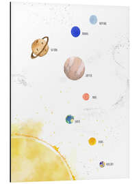 Magnettafel Planeten, Sonnensystem