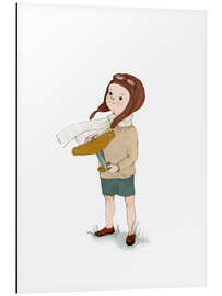 Alubild Die Abenteuer eines kleinen Piloten - Paola Zakimi