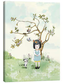 Lienzo Spring is a wonderful world - Paola Zakimi