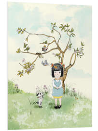 Hartschaumbild Der Frühling ist eine wunderbare Welt - Paola Zakimi