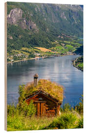 Trätavla Alpine hut with a view of Olden in Norway - Achim Thomae