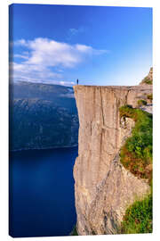 Obraz na płótnie Preikestolen rock pulpit, Norway - Achim Thomae