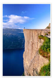 Tableau Preikestolen rock pulpit, Norway - Achim Thomae