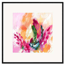 Framed art print Abstract Bouquet