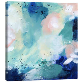 Lienzo Blue Coral Abstract - Lisa Nohren