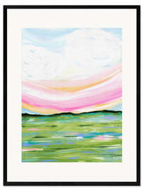 Impression artistique encadrée Landscape I