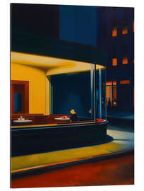 Gallery print Nightlife with E. Hopper