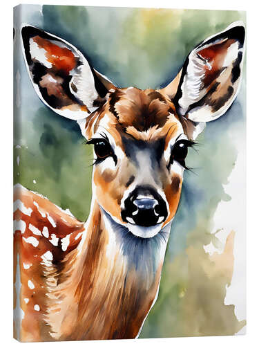 Canvas print Fawn