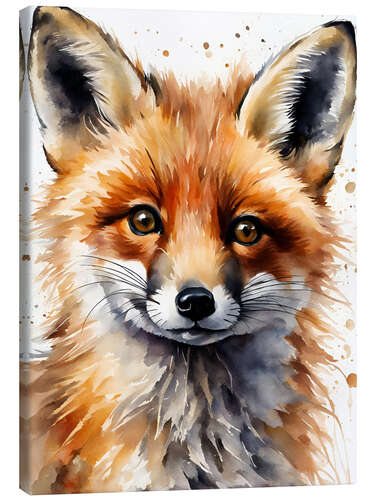 Quadro em tela Little Fox