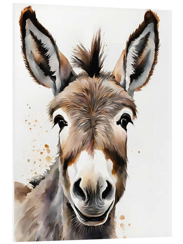Foam board print Donkey