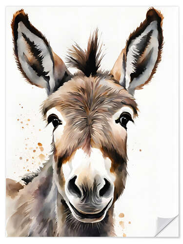 Sticker mural Donkey