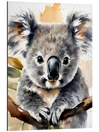 Aluminiumsbilde Small koala bear