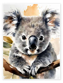 Poster Small koala bear - Ohkimiko