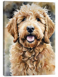 Canvas print Little Golden Doodle