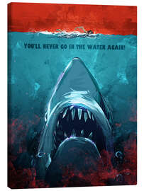Tableau sur toile Jaws - Nikita Abakumov