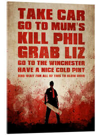 Akrylglastavla Shaun Of The Dead