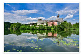 Wall print Höglwörth Monastery, Bavaria, Germany - Bernhard Kaiser