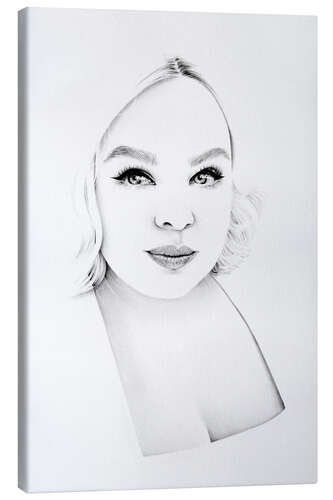Leinwandbild Nicola Coughlan Minimal Portrait