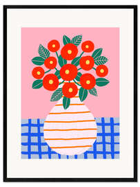 Gerahmter Kunstdruck Sommermohn