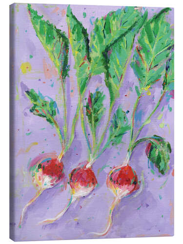 Stampa su tela Radishes