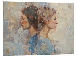 Tableau en aluminium Sisters