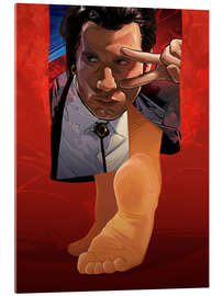 Quadro em acrílico Pulp Fiction - Mia's Feet