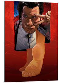 Cuadro de aluminio Pulp Fiction - Mia's Feet