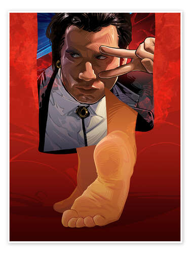 Poster Pulp Fiction - Mia's Feet