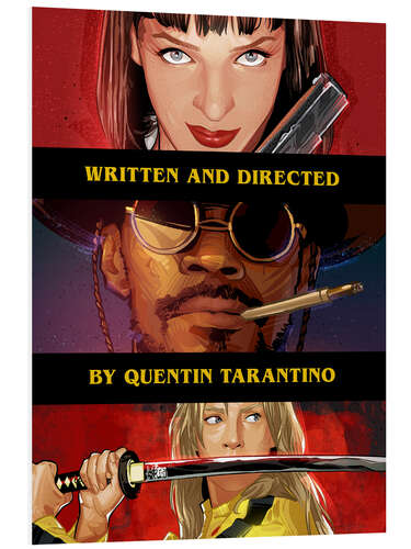 Stampa su PVC Pulp Fiction - Django - Kill Bill