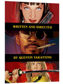 Stampa su PVC Pulp Fiction - Django - Kill Bill