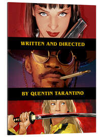 Cuadro de plexi-alu Pulp Fiction - Django - Kill Bill