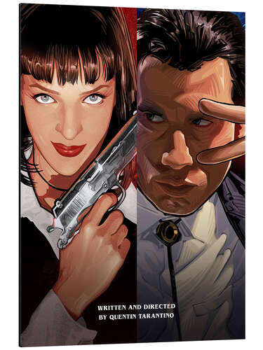 Cuadro de aluminio Pulp Fiction Duo