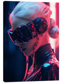 Canvas print Cyber Punk Girl - Nikita Abakumov