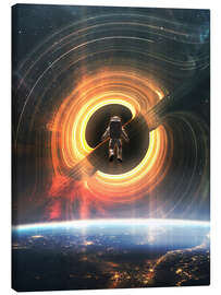 Canvas print Astronaut Gargantua - Nikita Abakumov