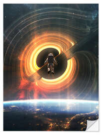 Wandsticker Astronaut Gargantua