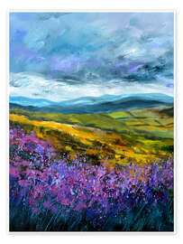 Wandbild Moore in Schottland - Pol Ledent