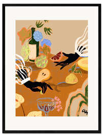 Gerahmter Kunstdruck Handful of Love