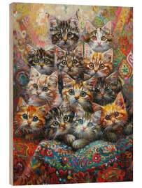 Trebilde Retro cuteness with cats