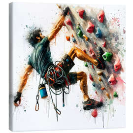 Lienzo Sport climbing - nobelart