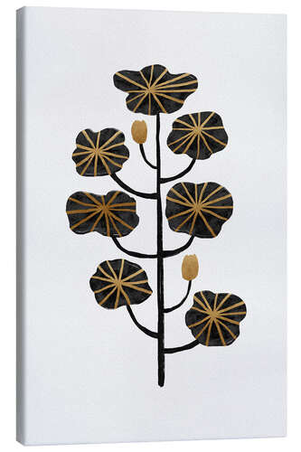 Lienzo Black Gold Still Life II