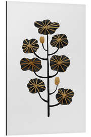 Magnettafel Schwarzes Gold-Stillleben II